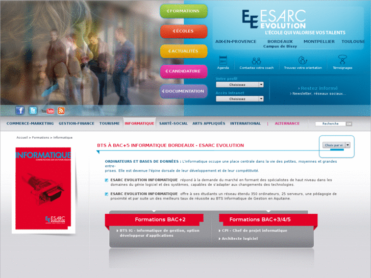 www.esarc-evolution-informatique.com