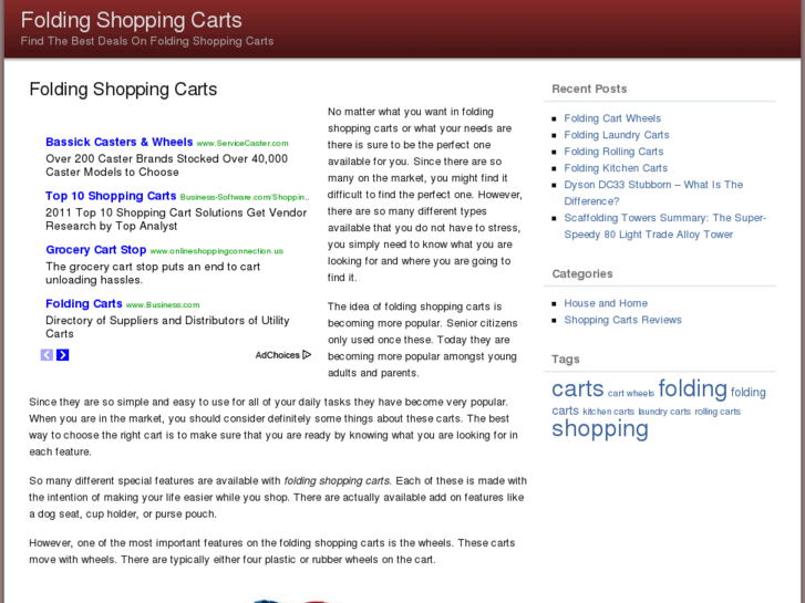 www.foldingshoppingcartsinc.com