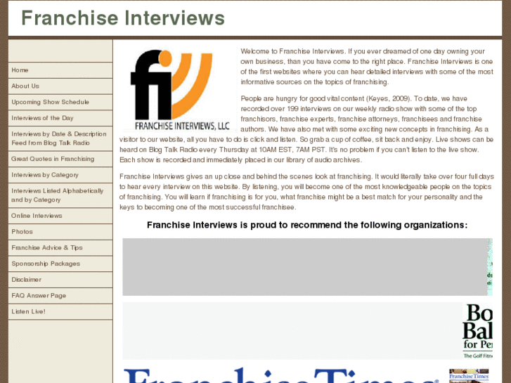 www.franchiseinterviews.com