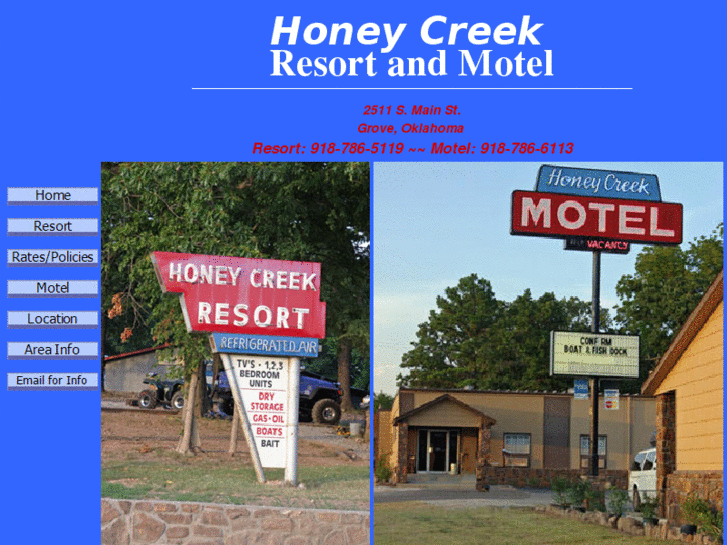 www.honeycreekresortandmotel.com