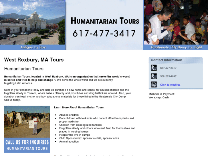 www.humanitariantours.net