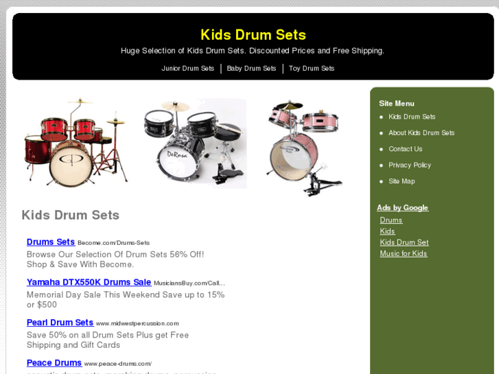 www.kidsdrumsets.org