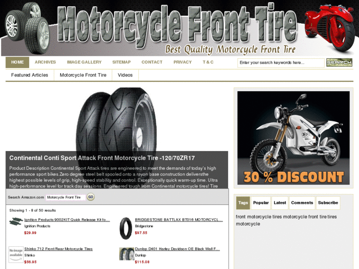 www.motorcyclefronttire.com