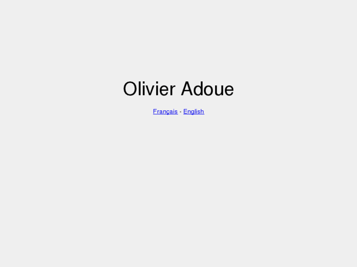 www.olivieradoue.com