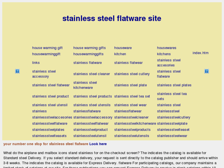 www.stainless-steel-flatware-site.com