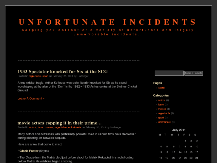 www.unfortunateincidents.com