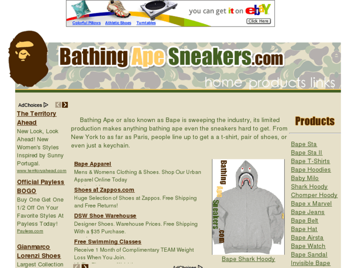 www.bathingapesneakers.com