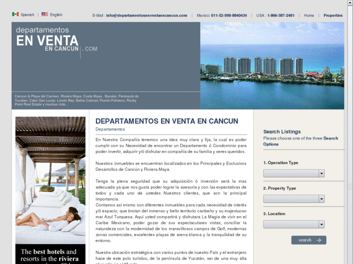 www.departamentosenventaencancun.com