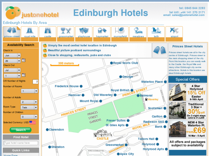 www.downtown-edinburgh-hotels.com