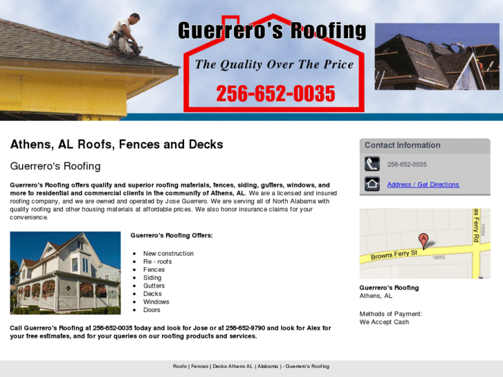 www.guerrerosroofing.com