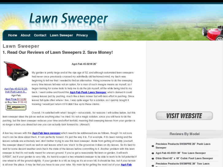 www.lawn-sweeper.info