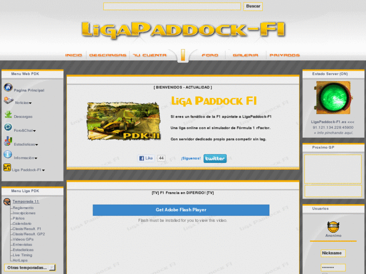 www.ligapaddock-f1.es