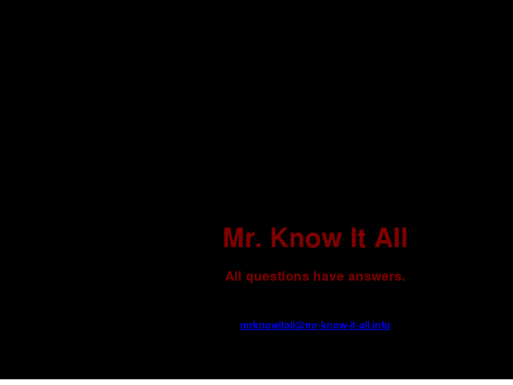 www.mr-know-it-all.info