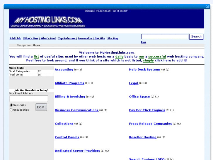 www.myhostinglinks.com