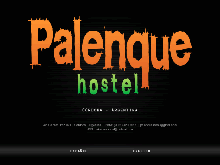 www.palenquehostel.com.ar