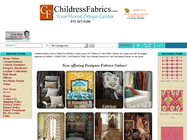 www.rayzorranchfabrics.net