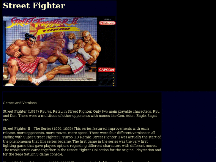 www.streetfightergames.info