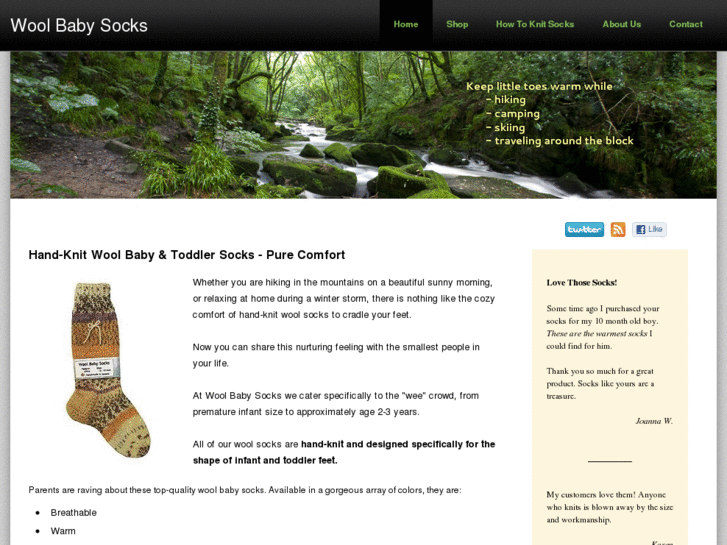 www.woolbabysocks.com