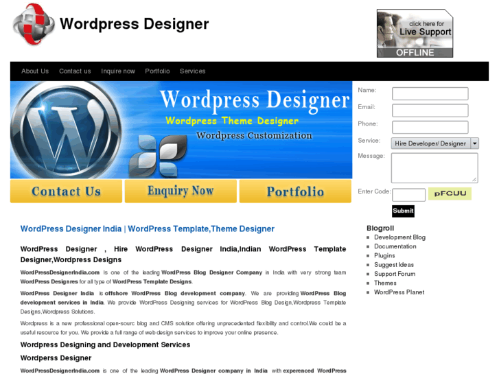 www.wordpressdesignerindia.com