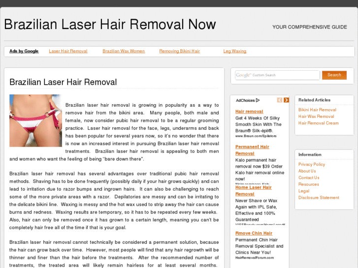 www.brazilianlaserhairremovalnow.com