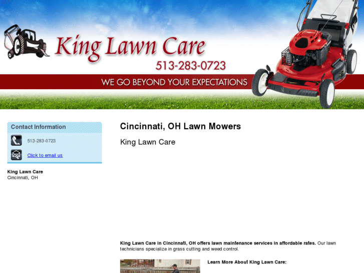 www.cincykinglawncare.com