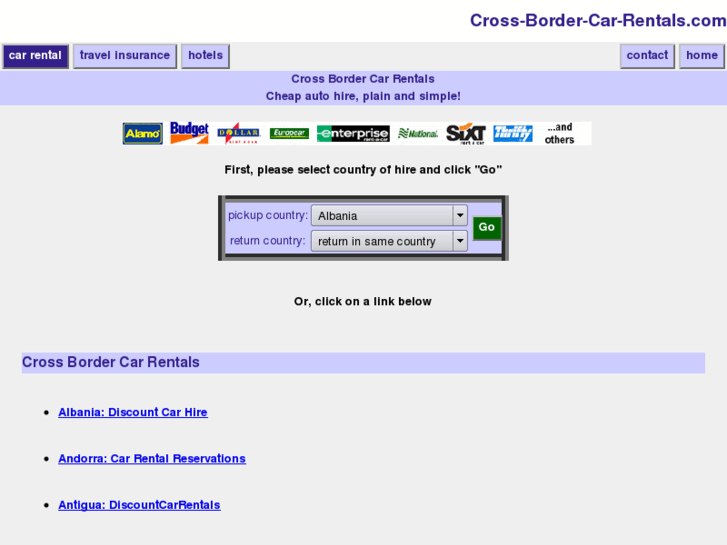 www.cross-border-car-rentals.com