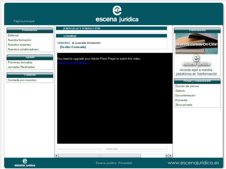 www.escenajuridica.es