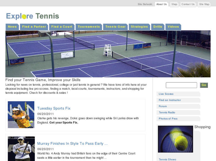 www.exploretennis.com