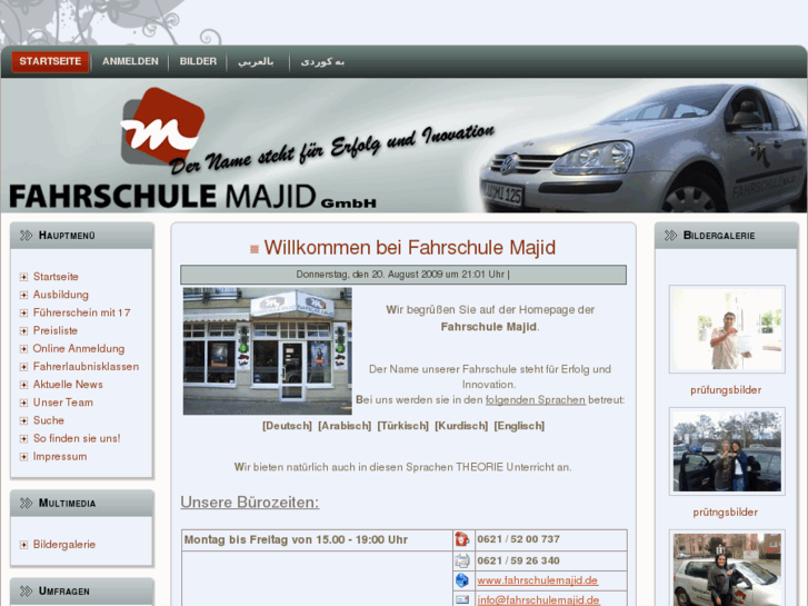 www.fahrschulemajid.com