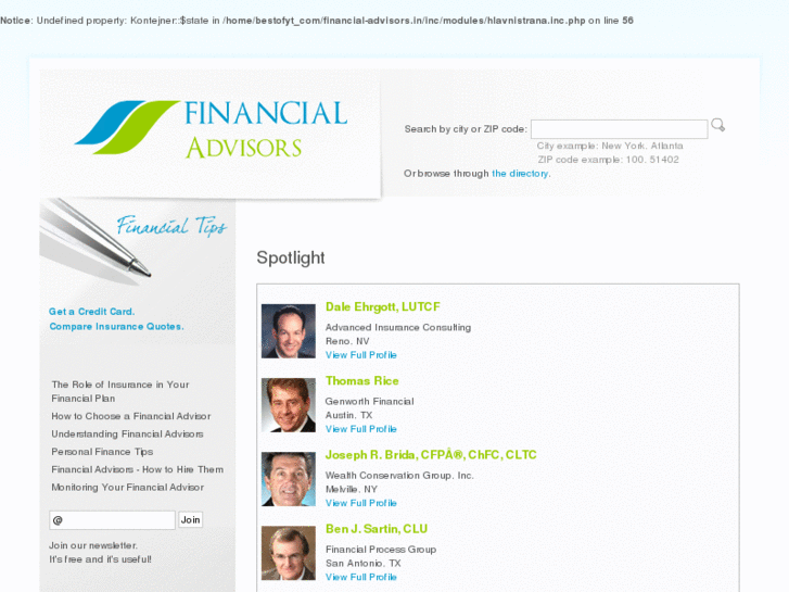www.financial-advisors.in