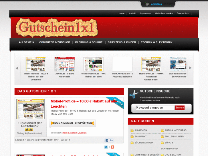 www.gutschein1x1.com