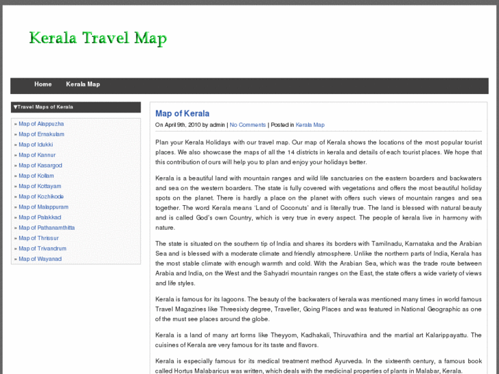 www.keralatravelmap.com