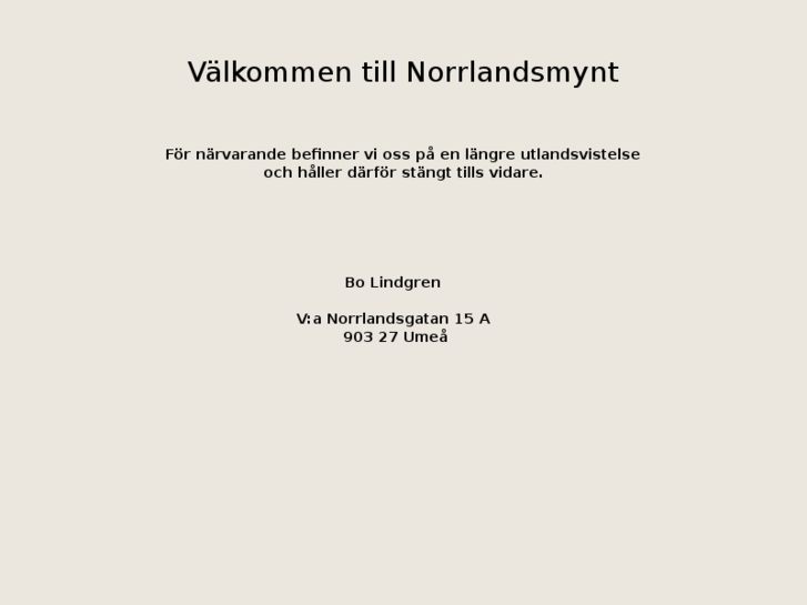 www.norrlandsmynt.com