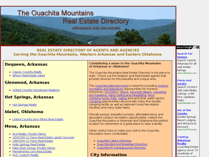 www.ouachitarealestatedirectory.com