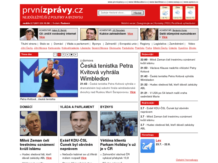 www.prvnizpravy.cz