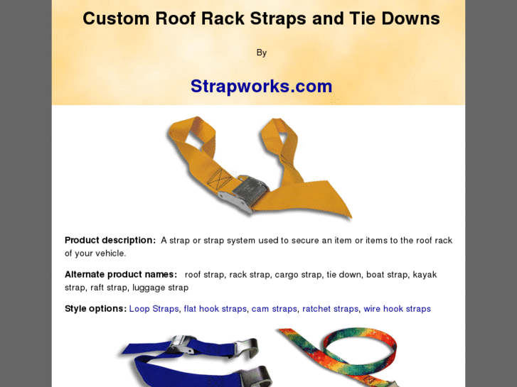 www.roofrackstraps.com