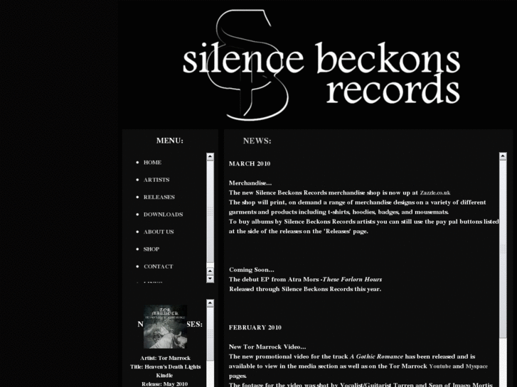 www.silencebeckonsrecords.com