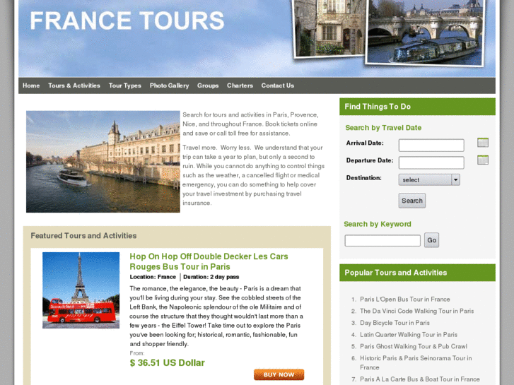 www.toursinfrance.net