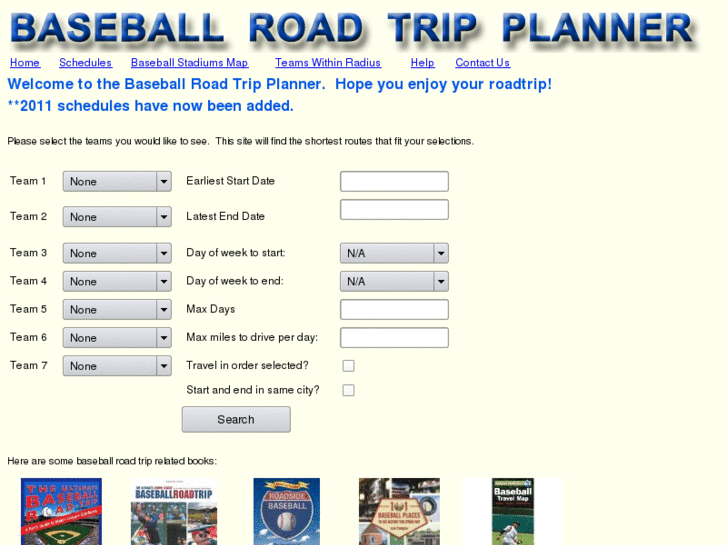 www.baseballroadtripplanner.com