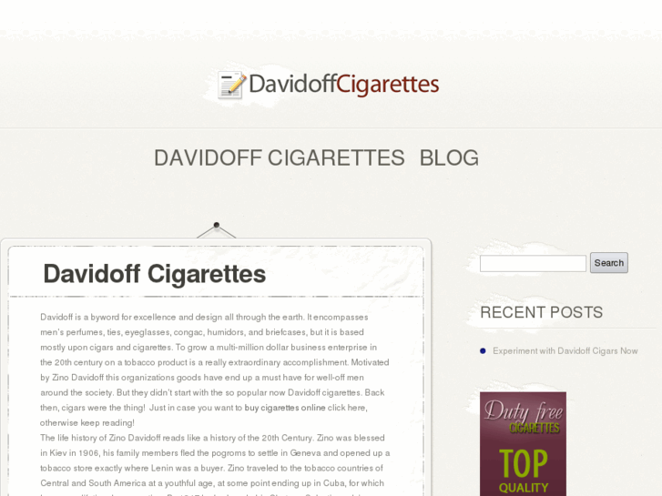 www.davidoffcigarettes.org