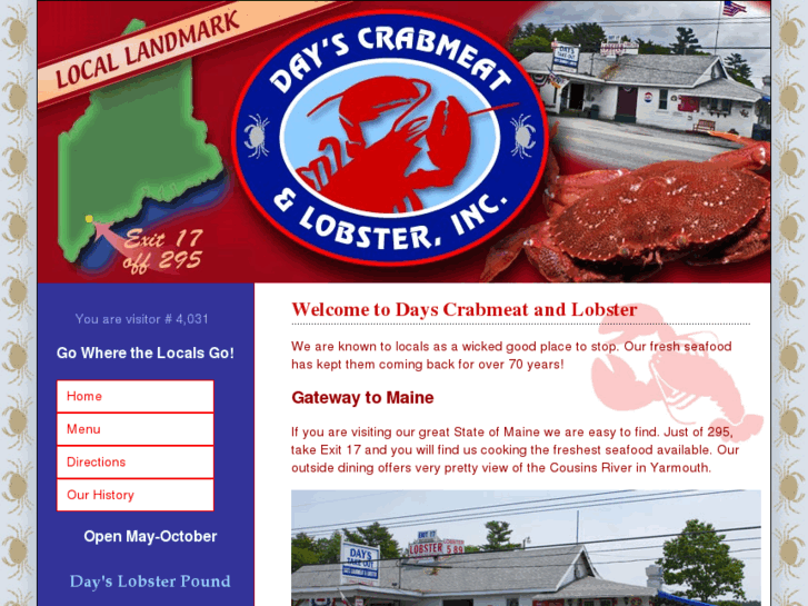 www.dayscrabmeatandlobster.com