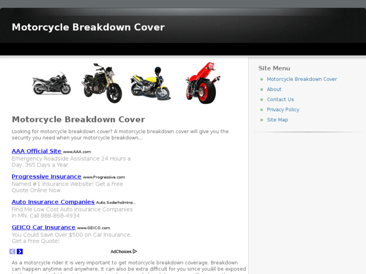 www.motorcyclebreakdowncover.net