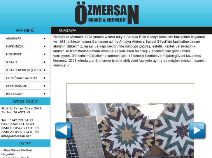 www.ozmersan.net