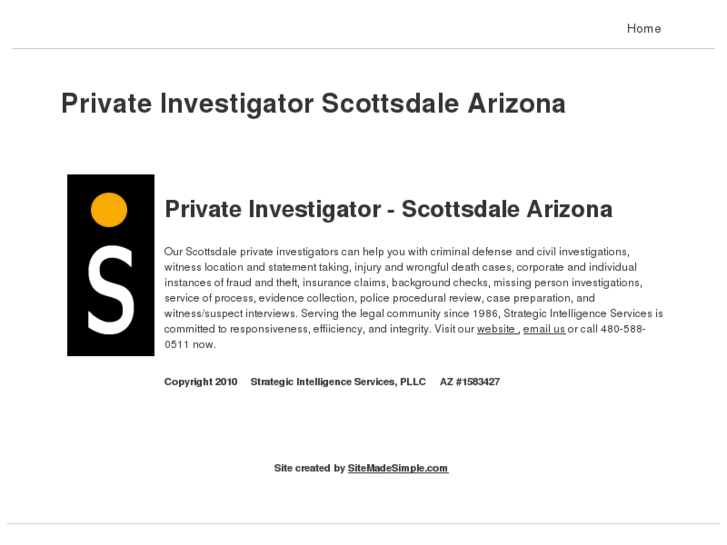 www.privateinvestigatorscottsdalearizona.com