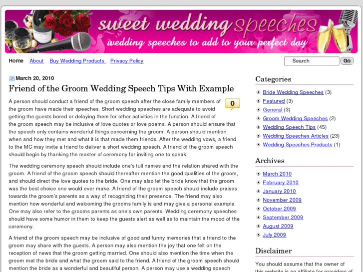 www.sweetweddingspeeches.com