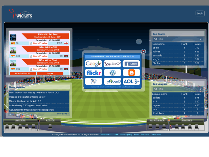 www.11wickets.com