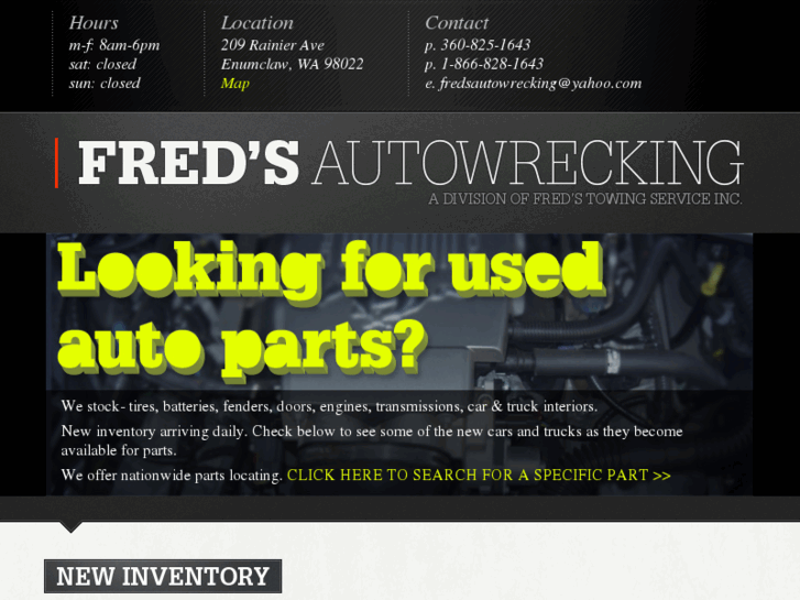 www.freds-autowrecking.com