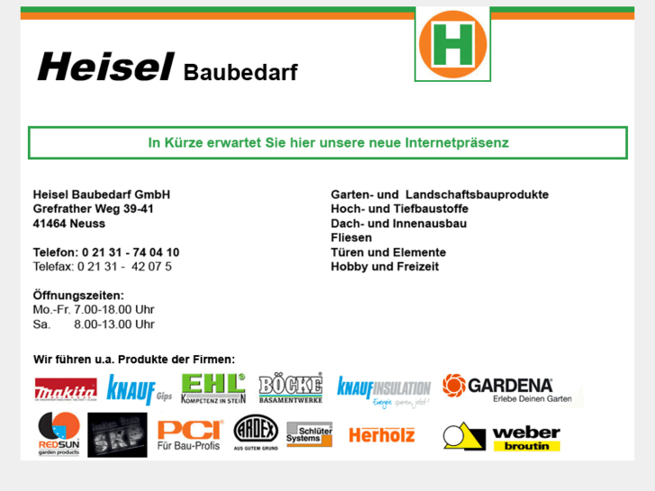 www.heisel-baubedarf.de