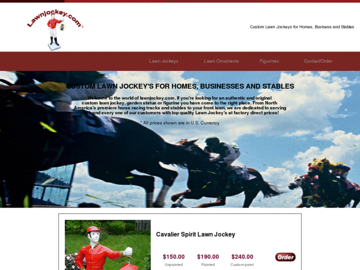 www.lawnjockey.com