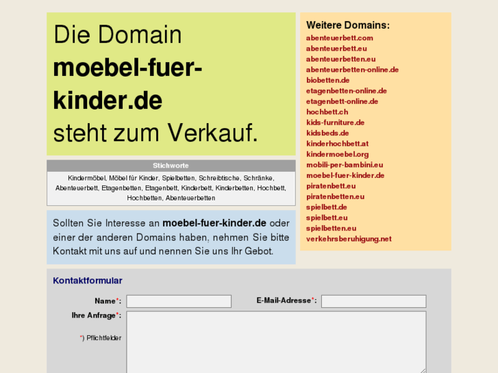 www.moebel-fuer-kinder.de